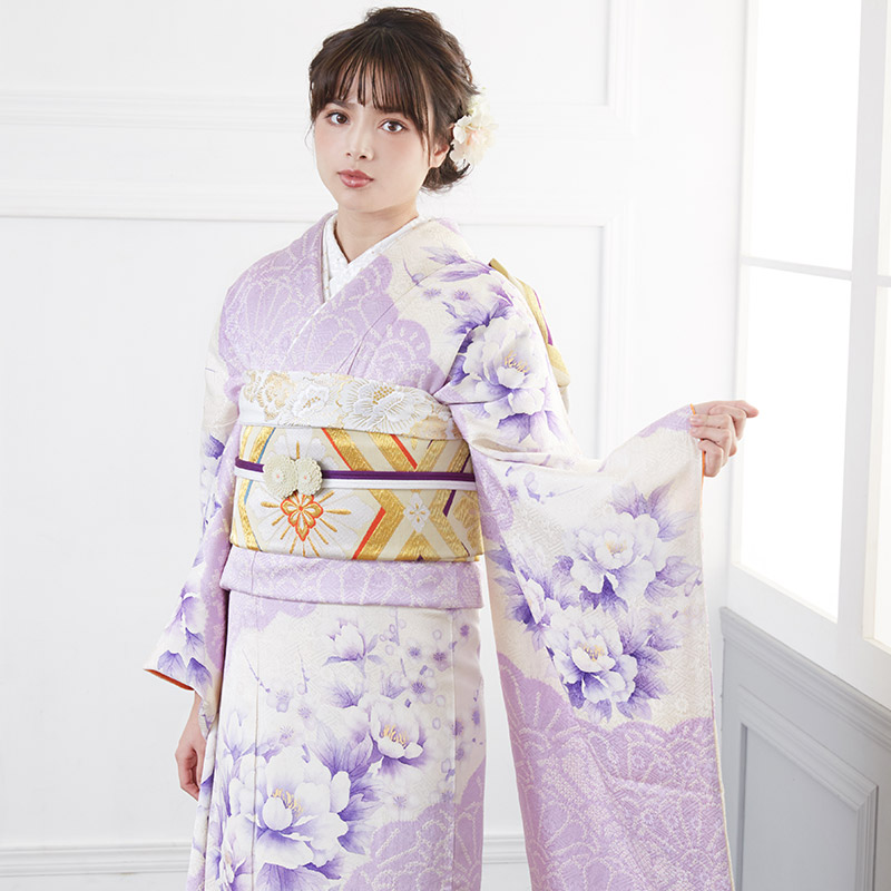 楽天市場】成人式早割クーポン10％オフ【振袖 レンタル】RS778 正絹