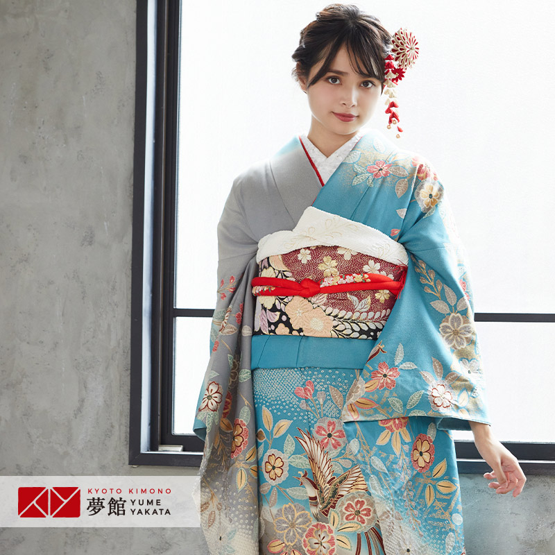 楽天市場】成人式早割クーポン10％オフ【振袖 レンタル】RS812 正絹