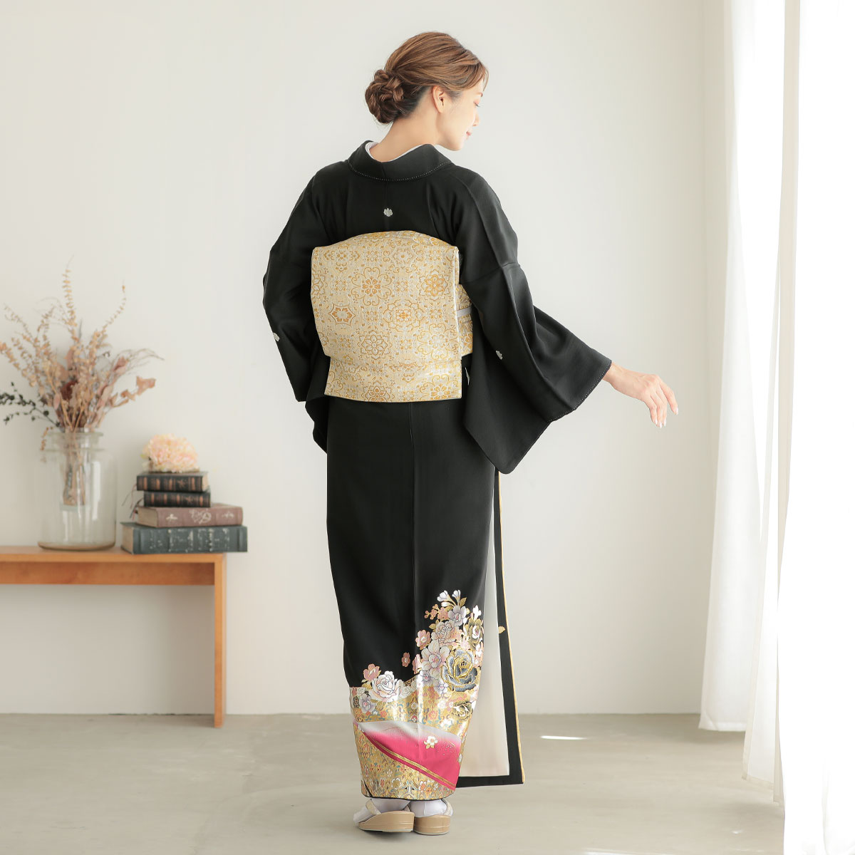 楽天市場】【レンタル】留袖 レンタル 結婚式 桂由美「T411 ワイン扇面