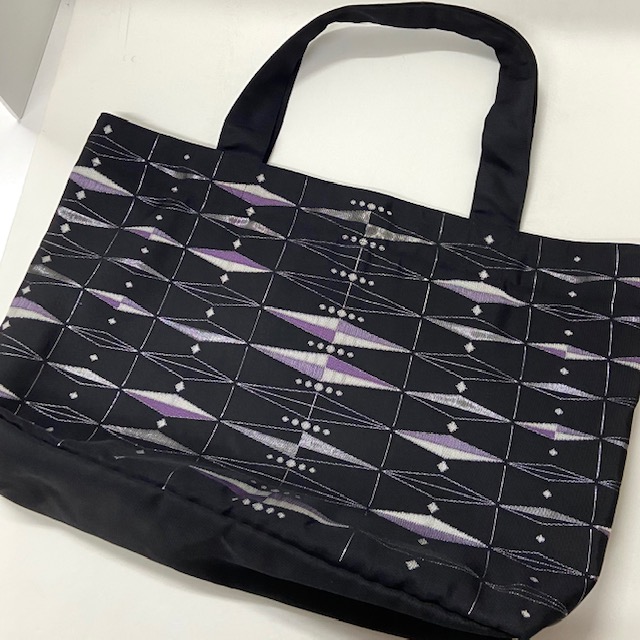 楽天市場】帯リメイク トートバッグ 横型 A4ファイル おしゃれ