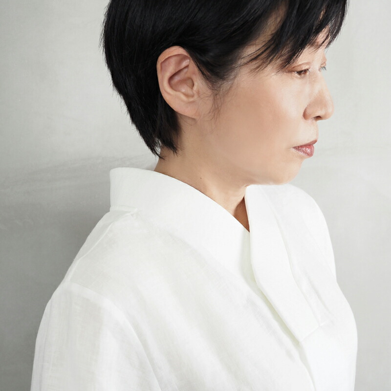 楽天市場】前あき麻7分シャツ襦袢 襦袢 Tシャツ 女物 半襦袢 Ready7