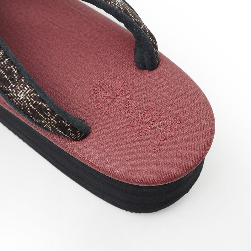 楽天市場】即納！ nono×菱屋カレンブロッソ 本場大島紬のカフェ草履