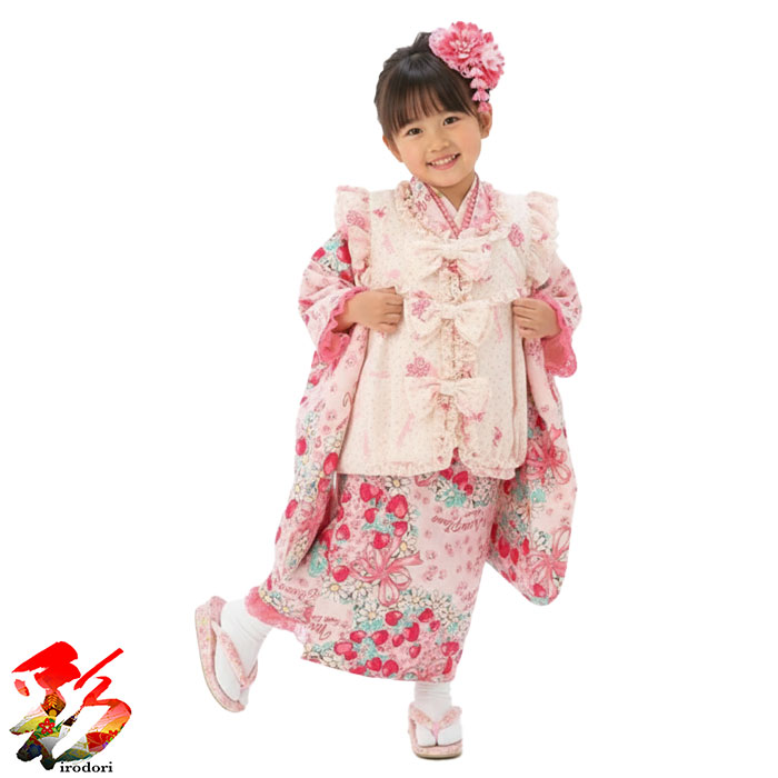 楽天市場】【レンタル】『メゾピアノ イチゴ リボン 被布・白クリーム