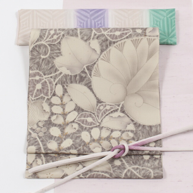 楽天市場】【3/4 20時〜☆10%OFF】染め帯 特選辻が花染め 紬染なごや帯