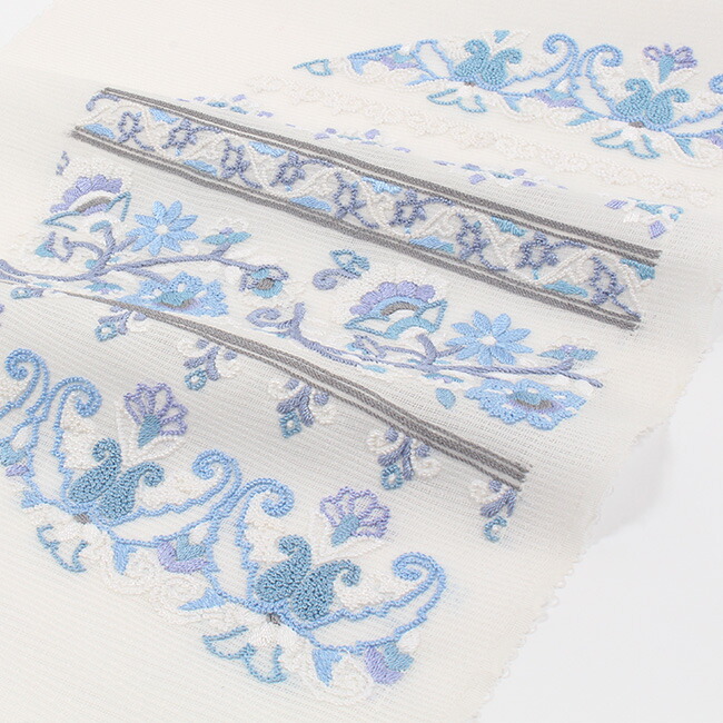 楽天市場】【3/6 20:00-4H限定☆10%OFFクーポン】【手刺繍】 夏帯 特選
