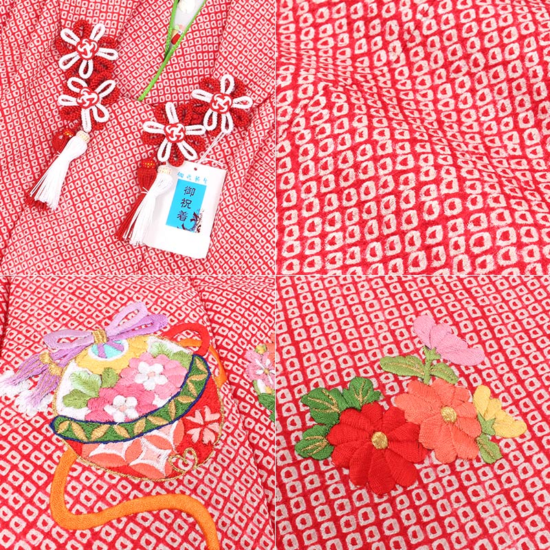 楽天市場】【3/4 20時〜☆10%OFF】七五三 3歳 特選 着物 フルセット