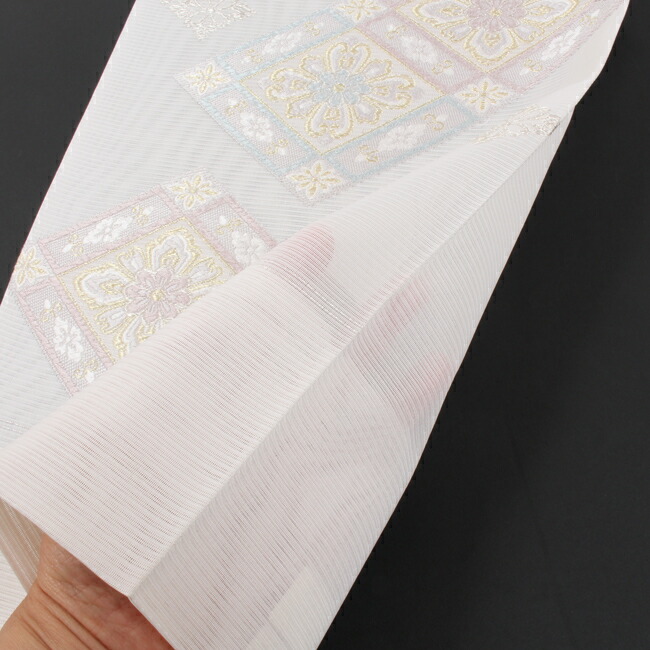 楽天市場】【3/11 01:59まで☆10%OFF】【夏帯】『志都香』西陣織 絽