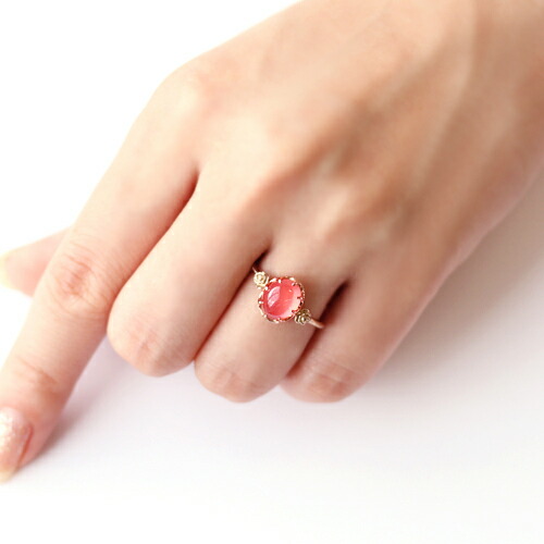 楽天市場】1.5ctアップ 北海道稲倉産ロードクロサイト K10 K18 ピンク