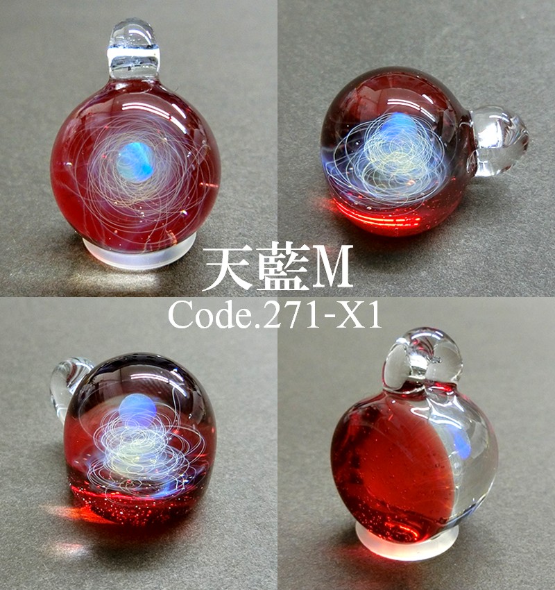 楽天市場】宇宙ガラス ネックレス アクセサリー ケース付き Mサイズ