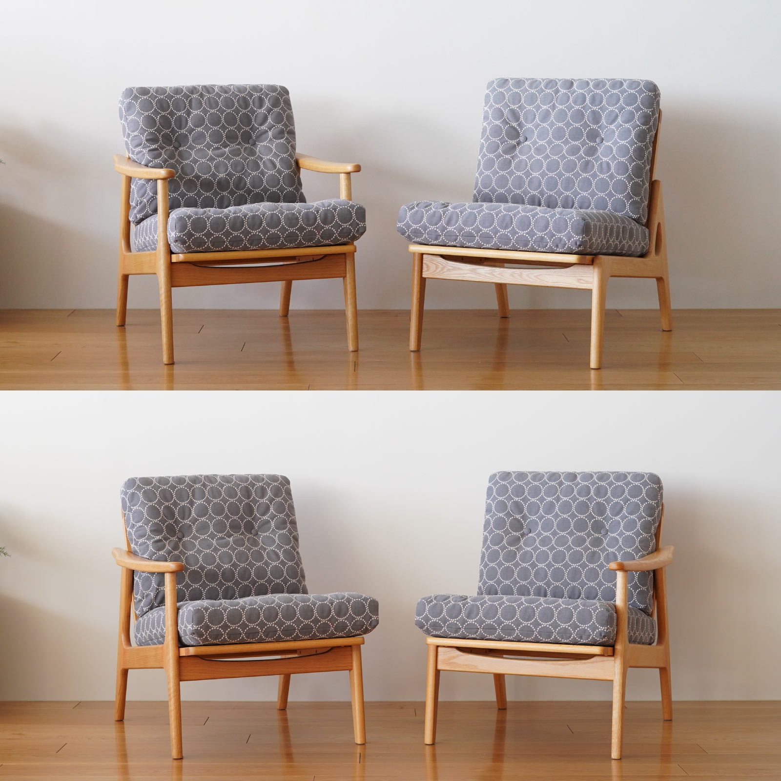 楽天市場】全4色 ミナペルホネン タンバリン マルニ60 フレームチェア