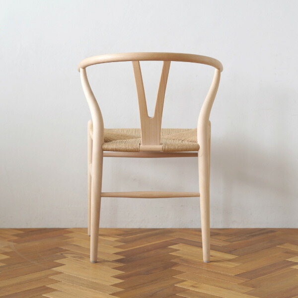 楽天市場】Yチェア CH24 ビーチ/ソープフィニッシュ 座面高さ43cm CARL