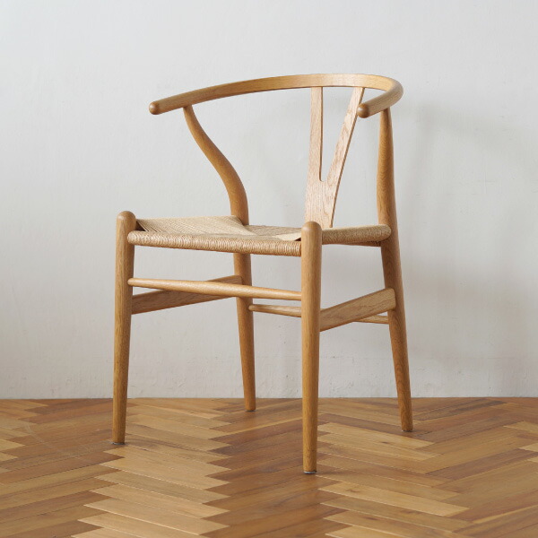 楽天市場】Yチェア CH24 オーク/オイルフィニッシュ 座面高さ45cm CARL