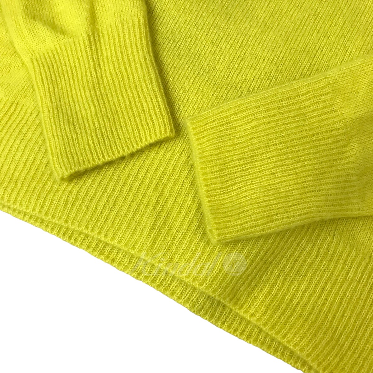 楽天市場】【中古】BLAMINKカシミヤシルククルーネックニット イエロー