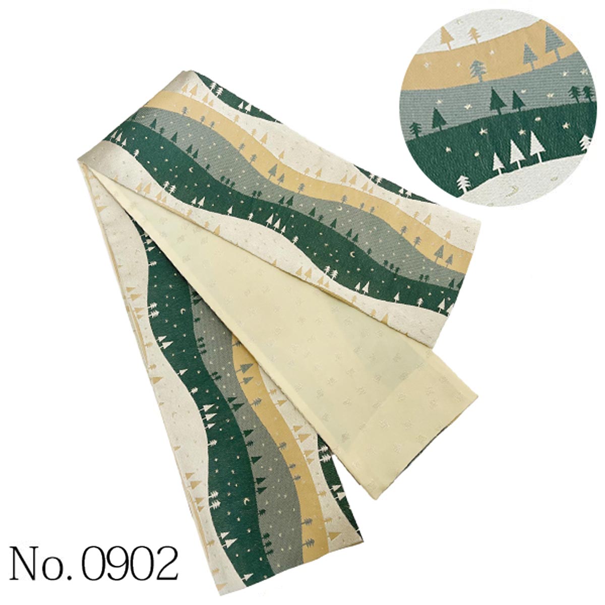 楽天市場】【スーパーSALE】 半幅帯 おりびと リバーシブル 織美桐