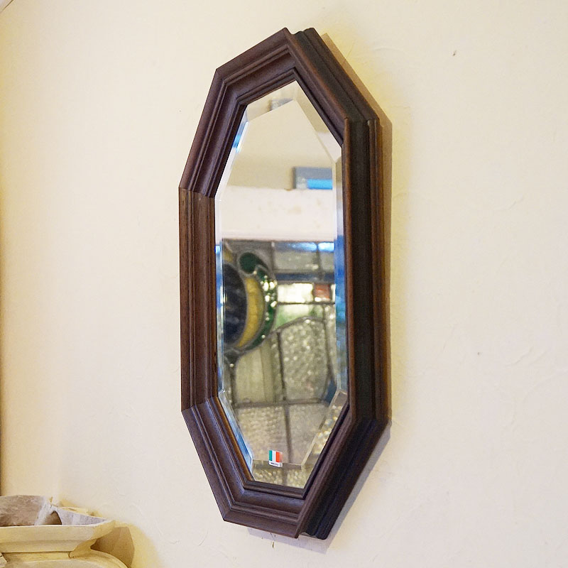 楽天市場】【スーパーセール期間限定価格】 鏡 壁掛け イタリア製 八角