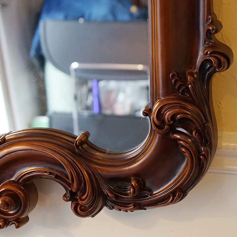 楽天市場】【スーパーセール価格】 鏡 壁掛け アンティーク ウォール