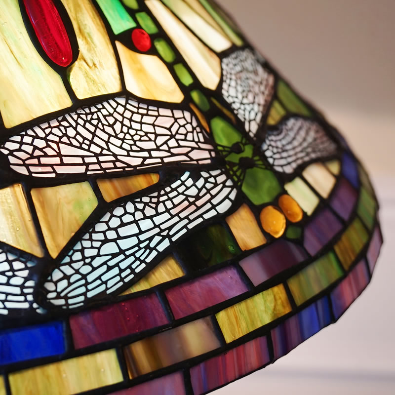 楽天市場】ヴィンテージ ステンドグラスランプ ティファニースタイル