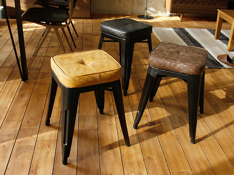 楽天市場】スタッキングスツール Cooly（クーリー） スツール アイアン