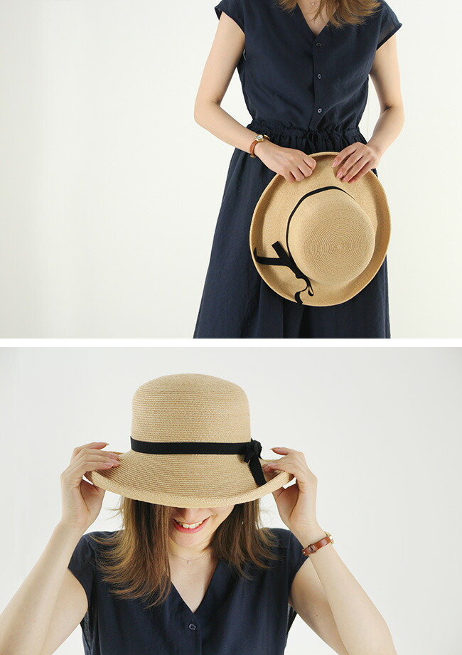 楽天市場】【特典あり】石田製帽 ラフィアブレード ソフトハットセーラ