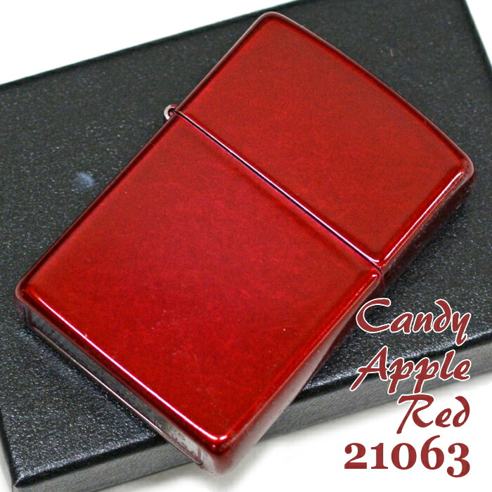 楽天市場】ZIPPO キャンディーアップルレッド 21063 ジッポー ライター