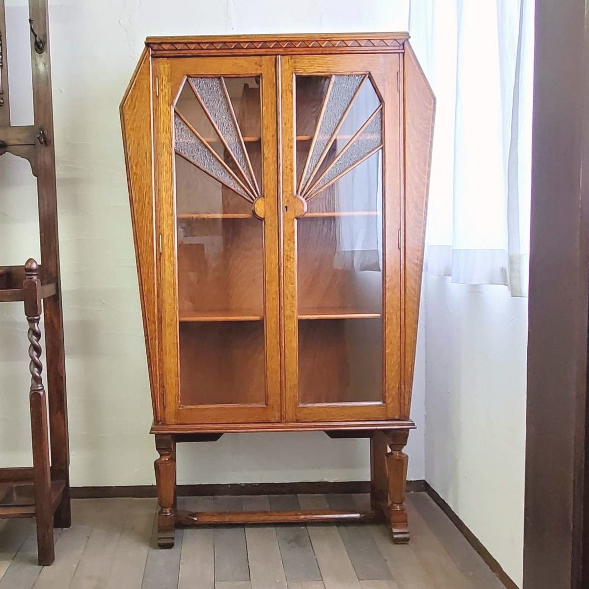 楽天市場】アンティーク家具 イギリス製 キャビネット 木製 横88