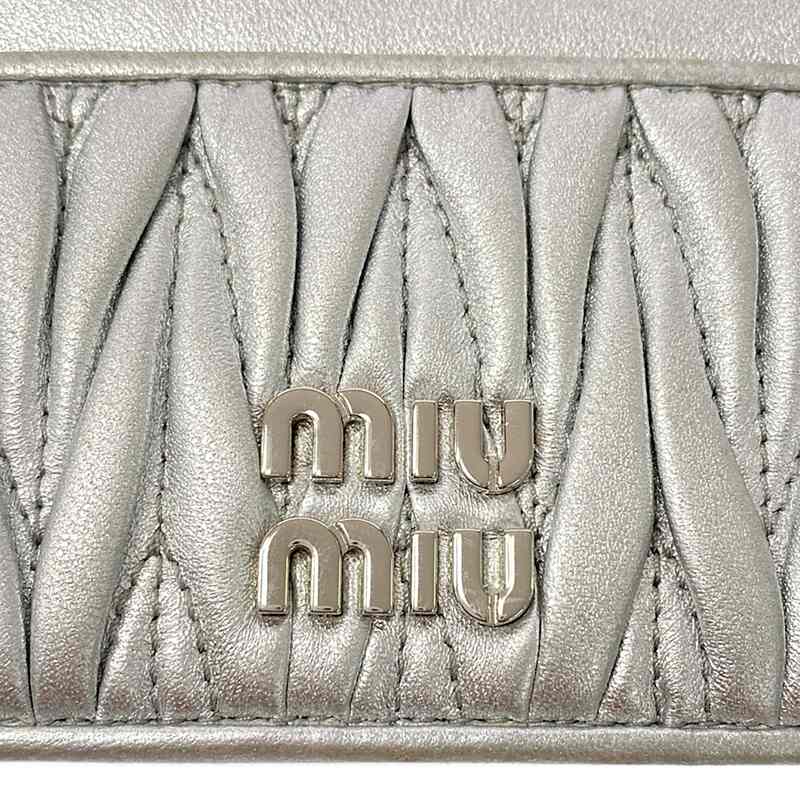 楽天市場】miu miu / ミュウミュウ | マテラッセ レザー カードケース