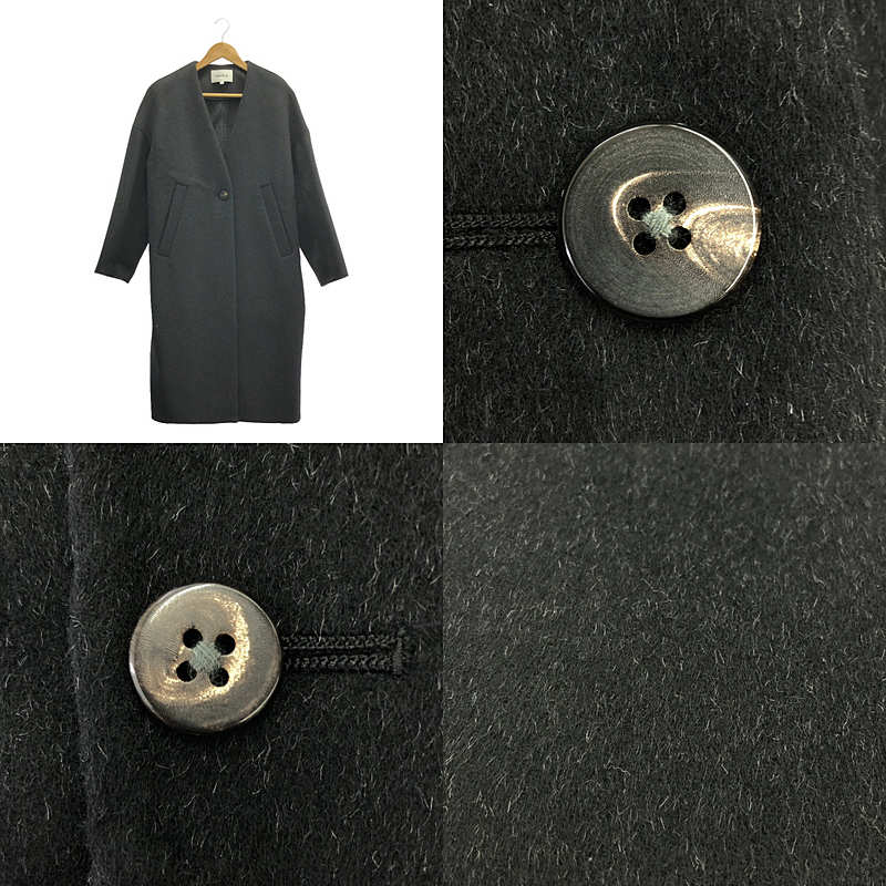 楽天市場】【美品】 ENFOLD / エンフォルド | 2022AW | NO-COLLAR COAT