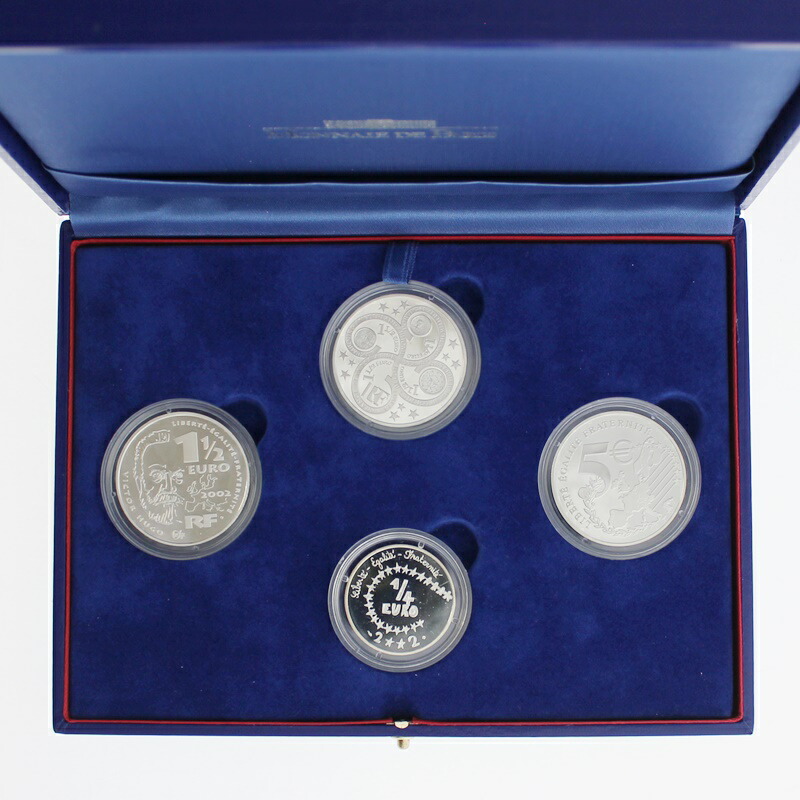 楽天市場】【中古】MONNAIE DE PARIS モネドパリ 銀貨4種セット