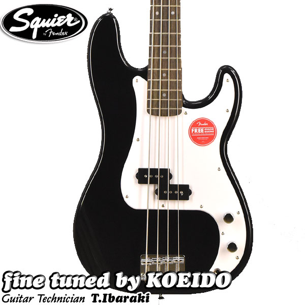楽天市場】Squier Sonic Precision Bass LRL WPG BLK エレキベース