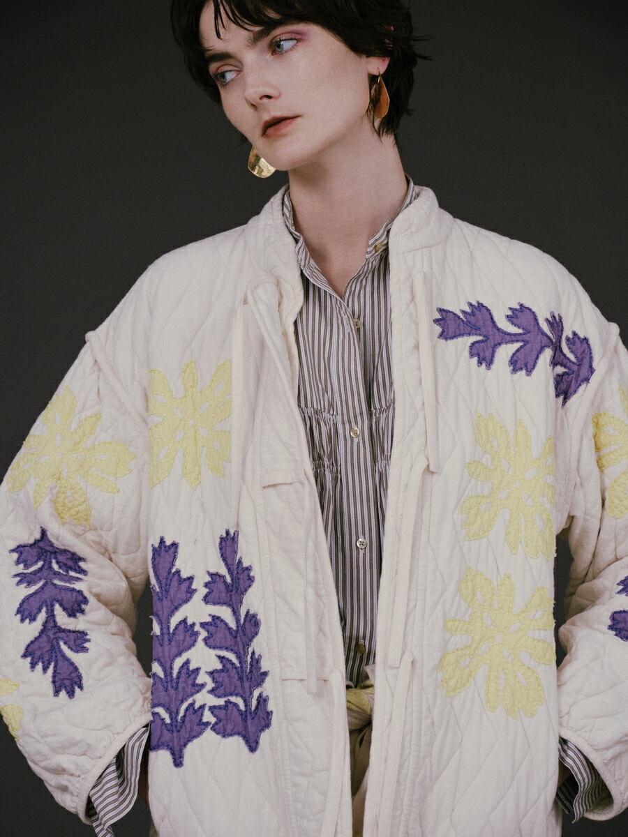 楽天市場】【Sara Mallika】 Cotton Flower Patchwork JK サラマリカ