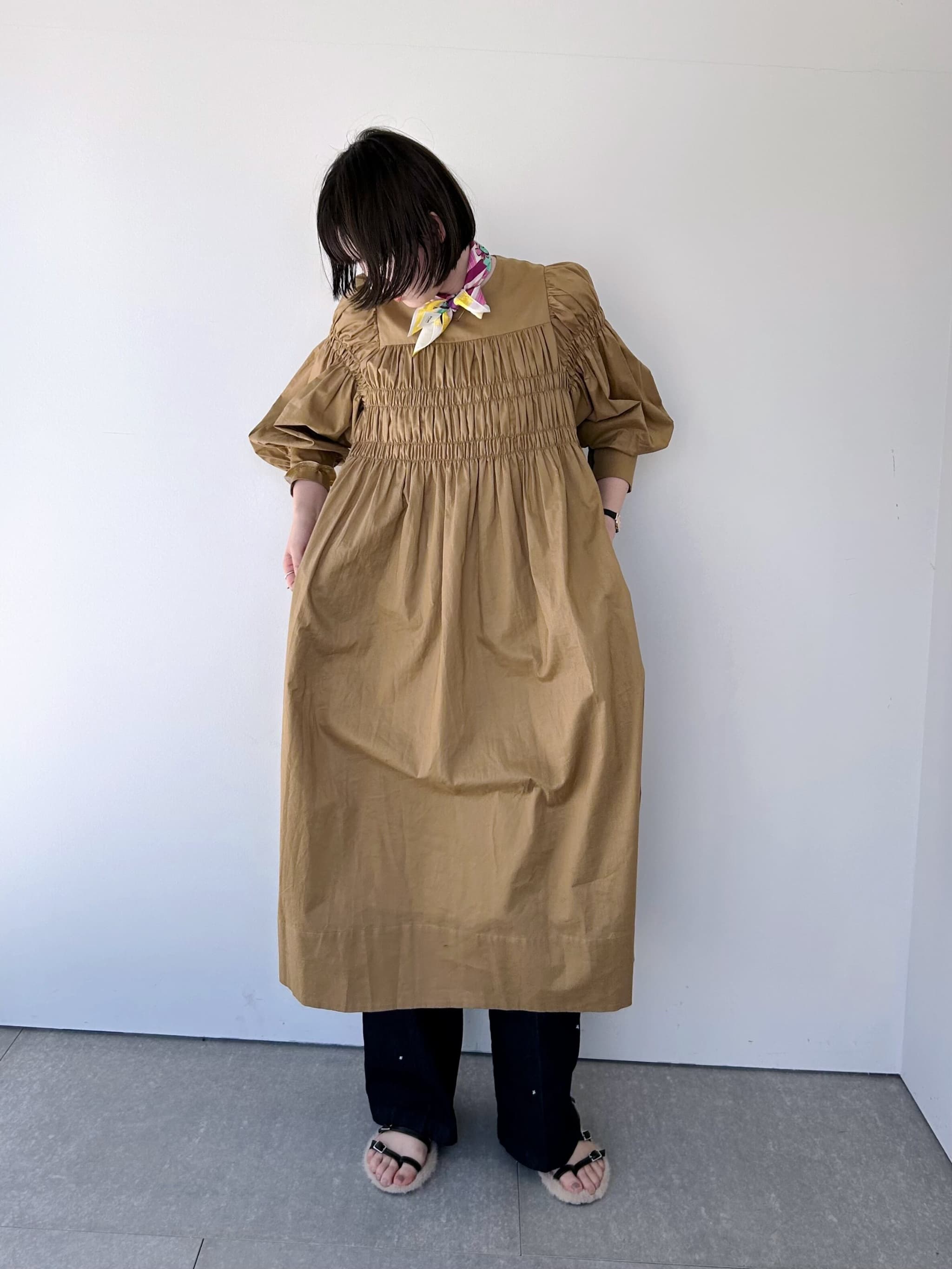楽天市場】【Bilitis dix-sept ans】 Cotton Smocking Dress
