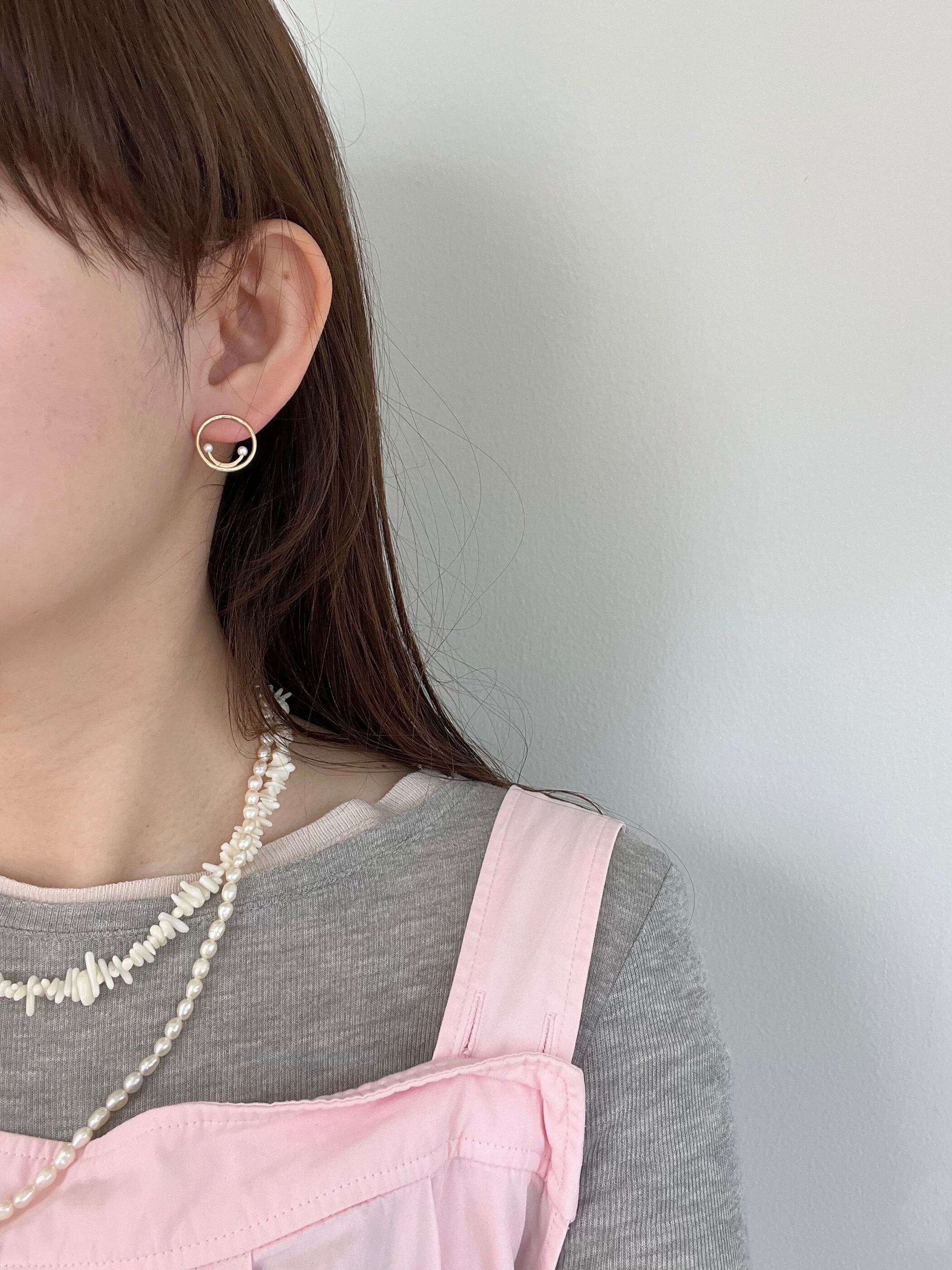 楽天市場】【Enasoluna】 Joy pearl earrings エナソルーナ ピアス に