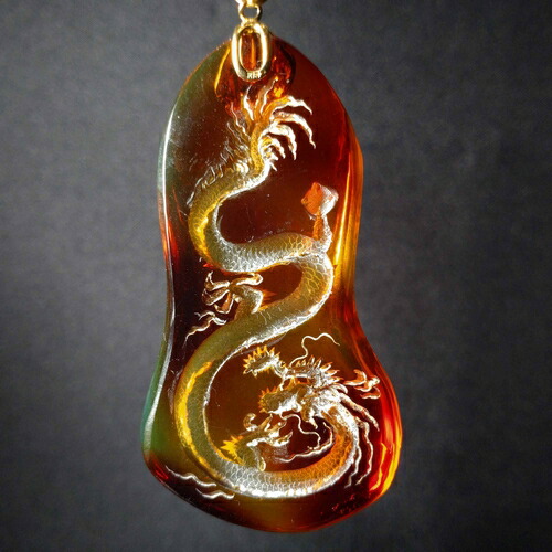楽天市場】＼最大30％OFFクーポン／【動画あり】龍 ペンダントトップ