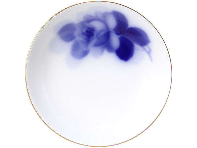 楽天市場】大倉陶園 日本製【大倉陶園 ブルーローズ(8211) 約14cm
