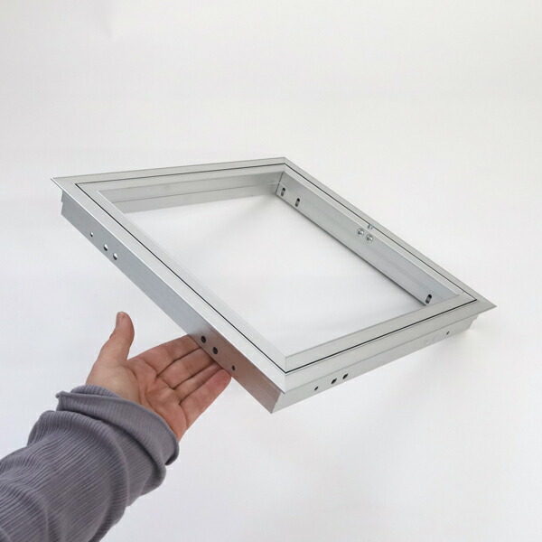 楽天市場】創建 アルミ天井点検口 300角 額縁タイプ Superリーフ303vs