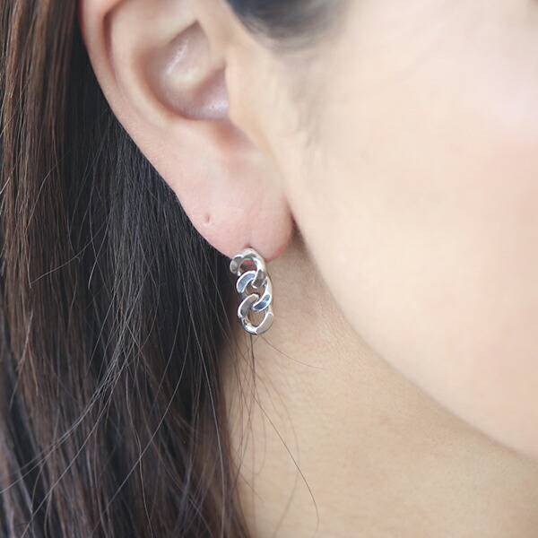 楽天市場】Baqless (バックレス) ピアス アミティ チェーン ゴールド