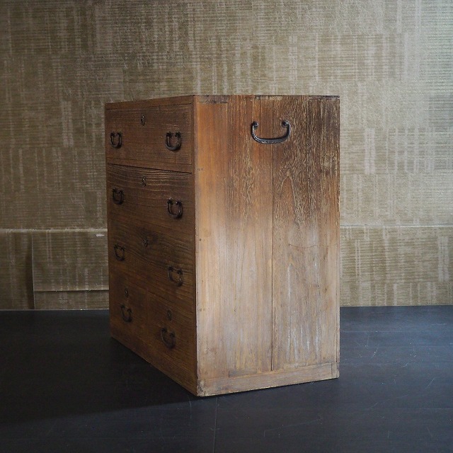 楽天市場】桐ダンス 小箪笥 古箪笥 0002タンス 収納 書籍箱 木製古道具