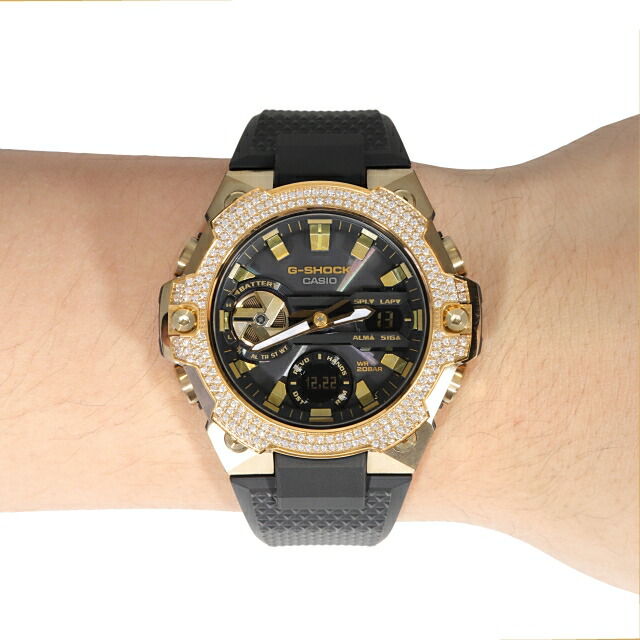 楽天市場】G-SHOCK G-Steel GST B400-1a / B400GB / B400D カスタム