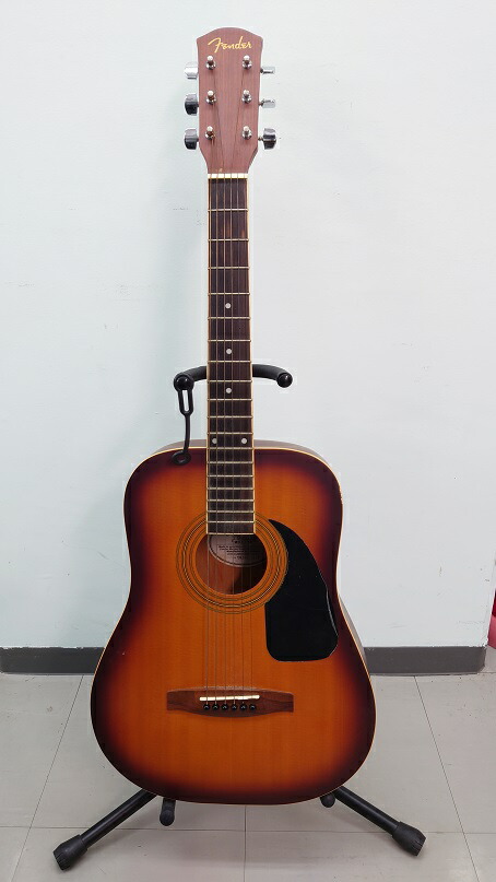 良音/Fender MD-1/SB 改FISHMANエレアコ ケース付 良音/Fender MD-1/