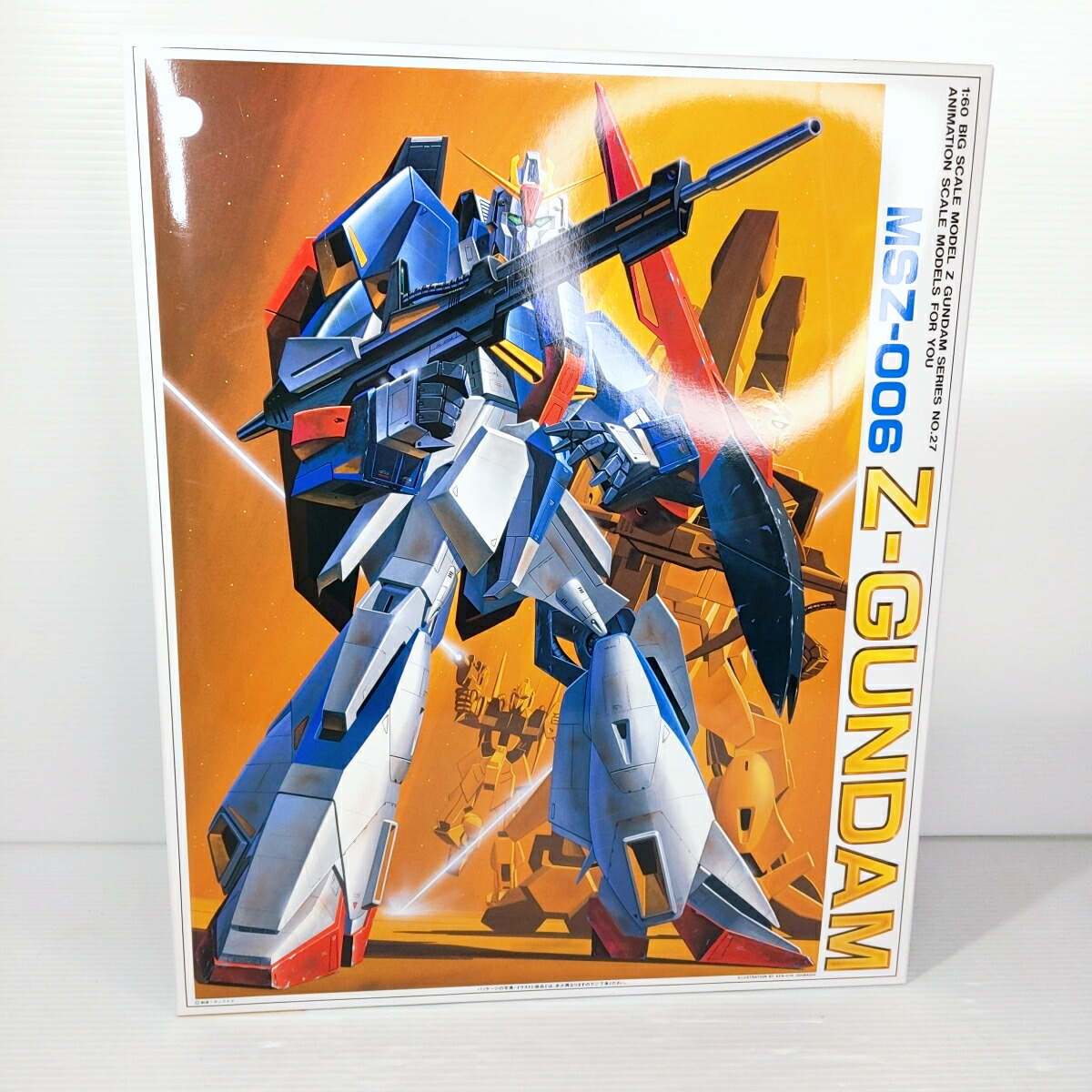 楽天市場】【未組立品】ガンプラ 1:60 ビッグスケール MSZ-006 ゼータ