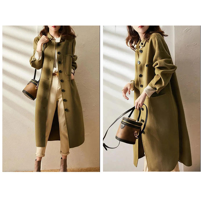 楽天市場】チェスターコート レディース 定番 トレンチコート ラシャ