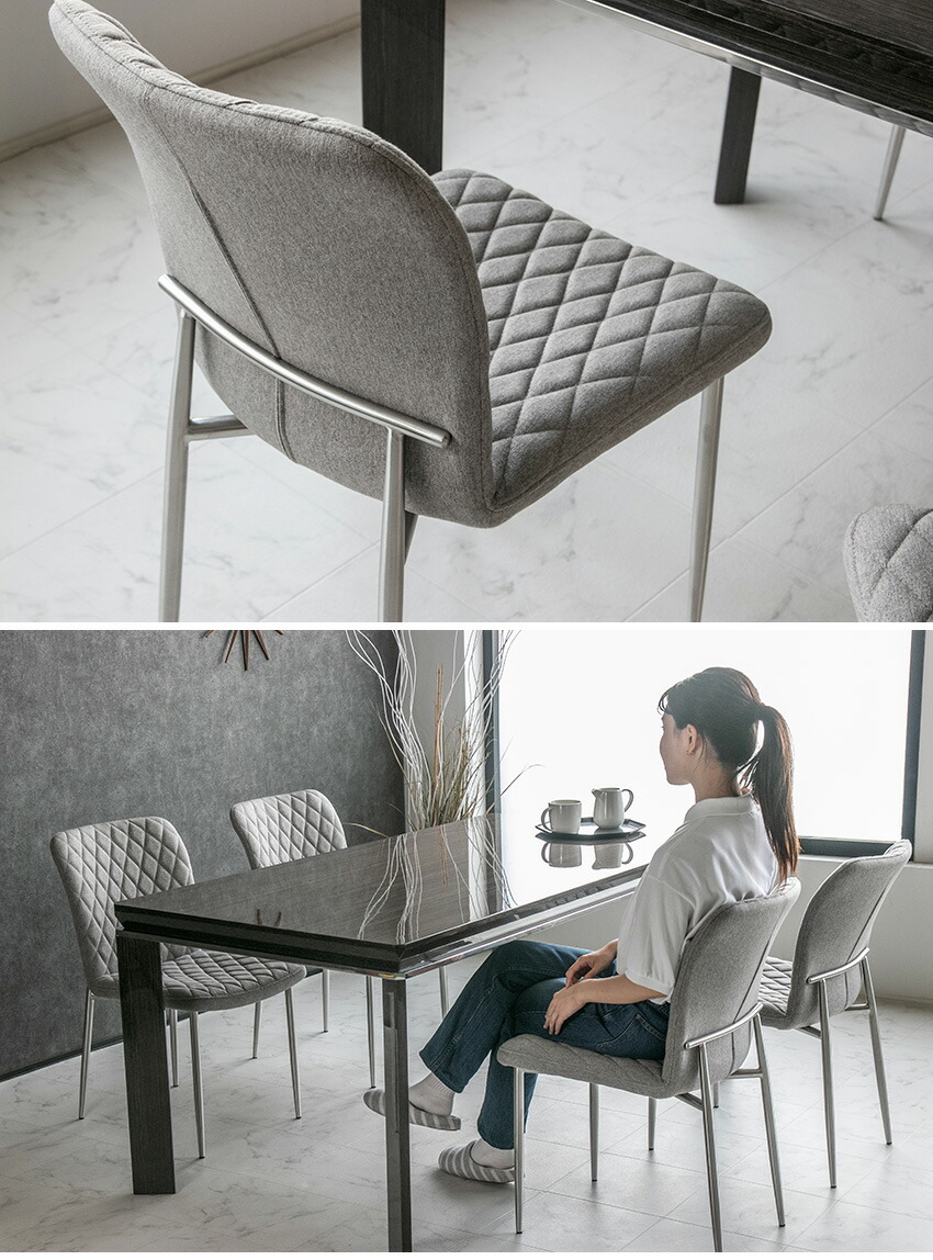 楽天市場】【送料無料】 ダイニングチェア 2脚セット ファブリック