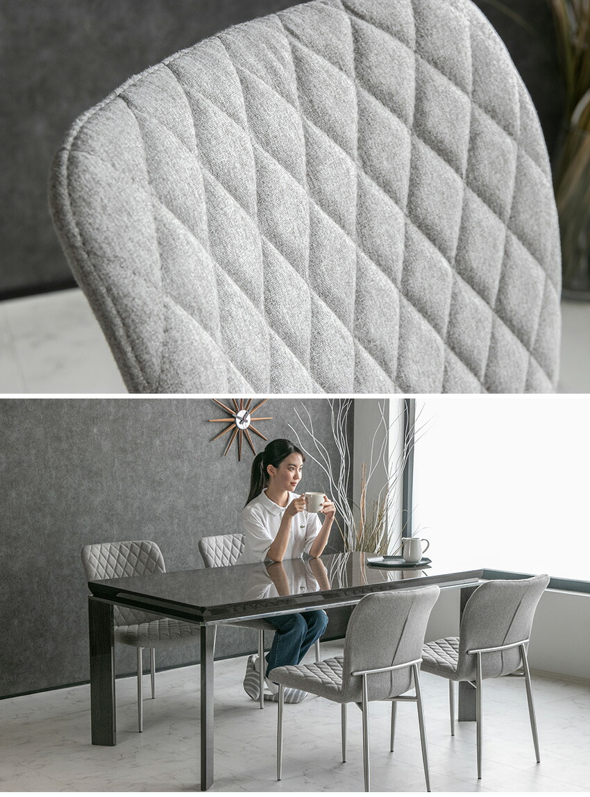 楽天市場】【送料無料】 ダイニングチェア 2脚セット ファブリック