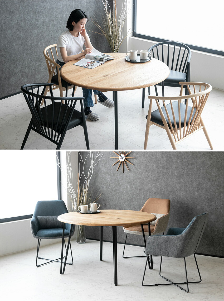 楽天市場】【送料無料】 ダイニングテーブル 単品 天然木 無垢 オーク