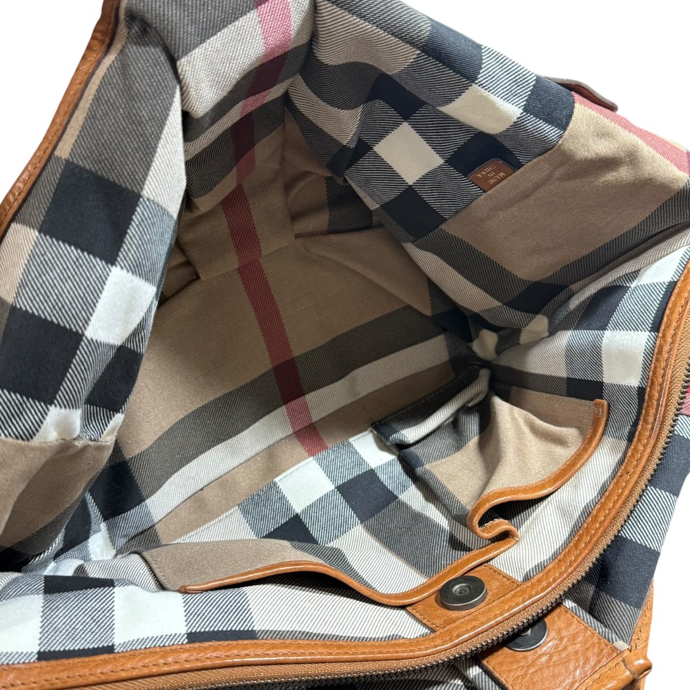 バーバリー ロンドン 裏地 ノバチェック ダウンベスト レディース 38