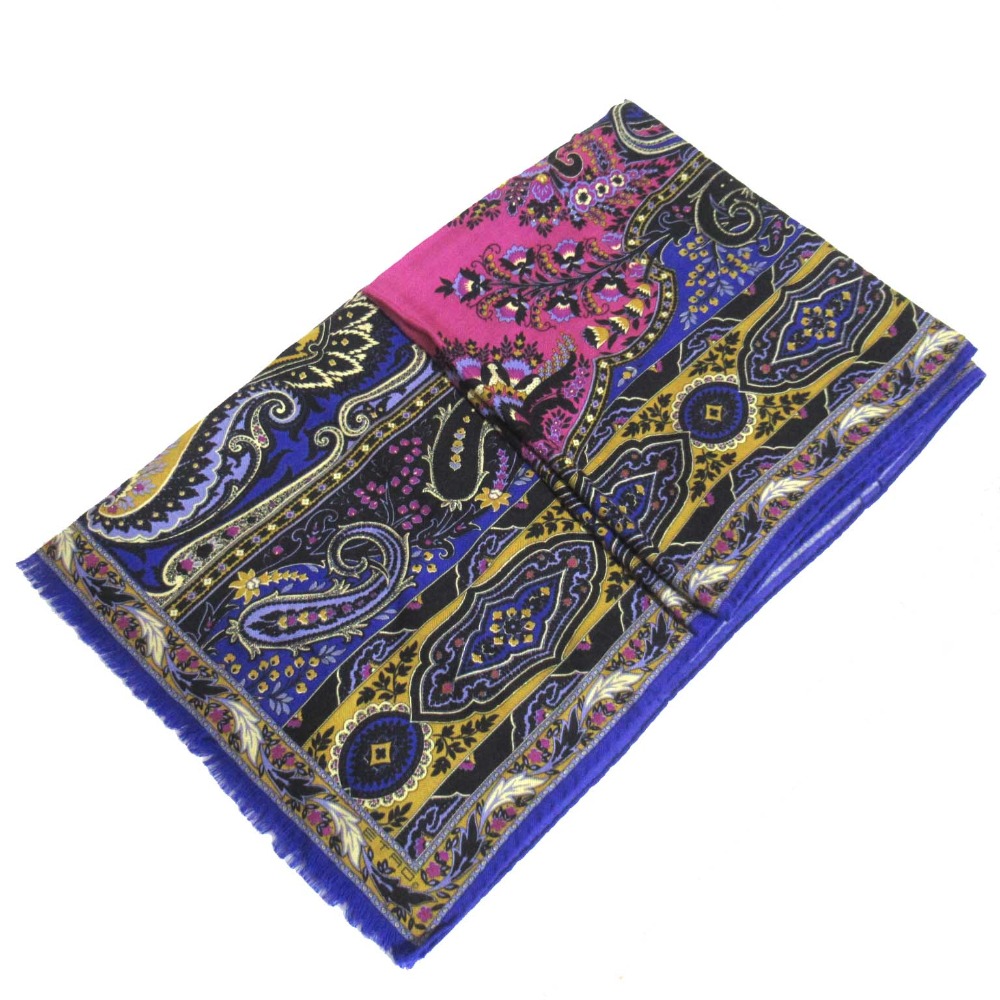 楽天市場】エトロ ストール ペイズリーの通販