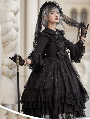 楽天市場】ノースリーブワンピース2色 通年 レース フリル リボン