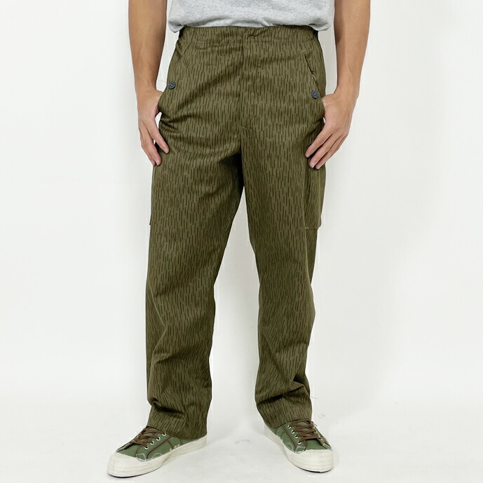 楽天市場】旧東ドイツ軍 NVA レインドロップカモ カーゴパンツ 新品