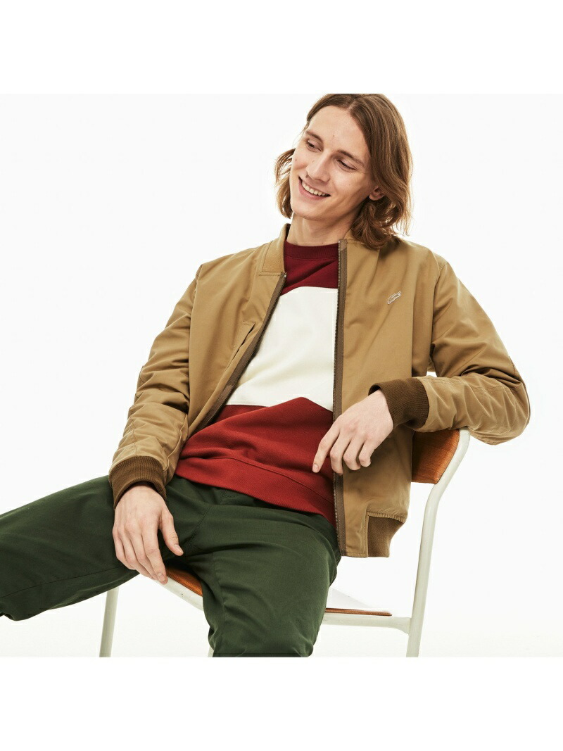 楽天市場】【SALE／50%OFF】リバーシブルボンバージャケット LACOSTE
