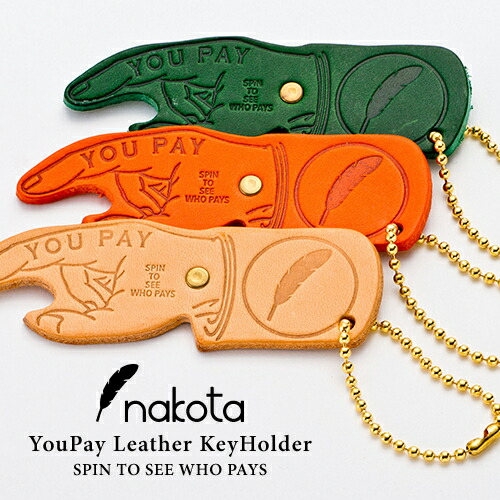 楽天市場】Nakota ( ナコタ ) You Pay Leather KeyHolder レザー